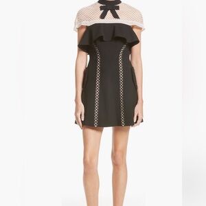 Self Portrail Bow Detail Minidress